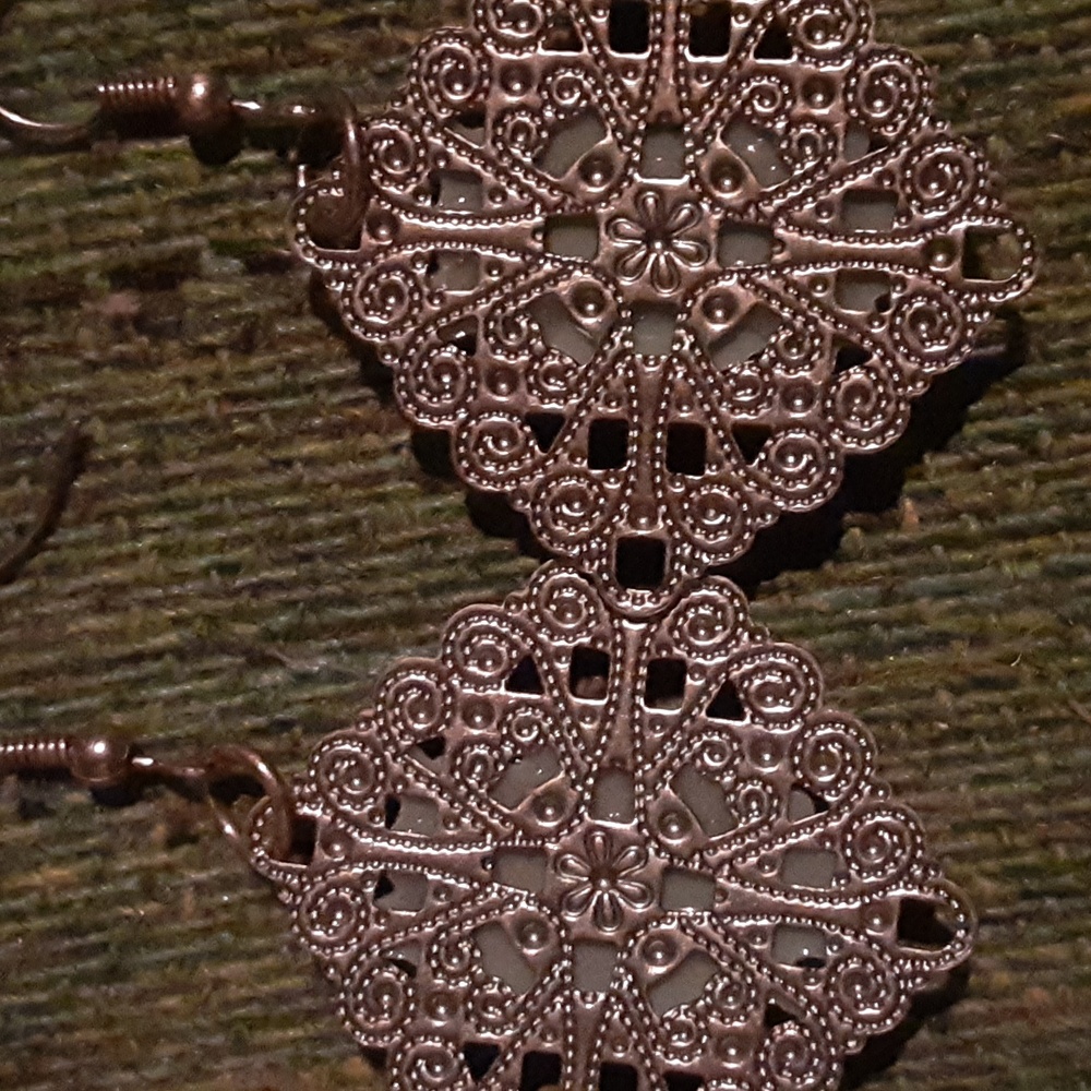 Owl earrings - Picture 3 of 3